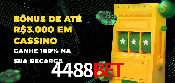 4488bet melhor bônus de depósito